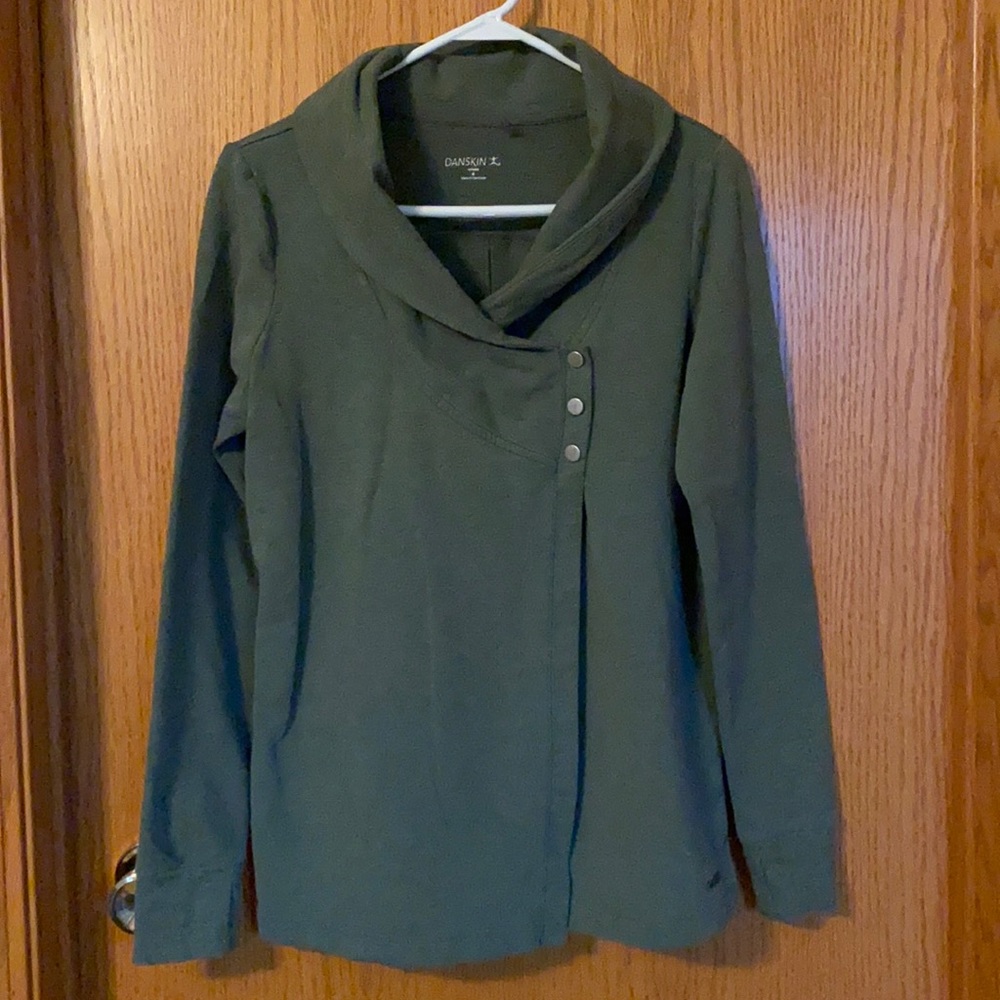 French Terry Wrap Cardigan